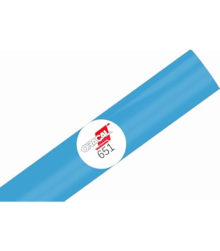 Amazon.com: ORACAL 651 Permanent Vinyl, Ice Blue 12